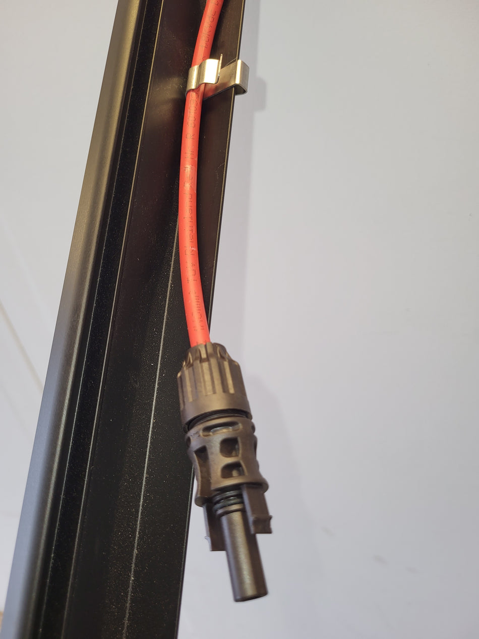 PVS-SCC02 Kabelklips for to kabler. 1000 stk